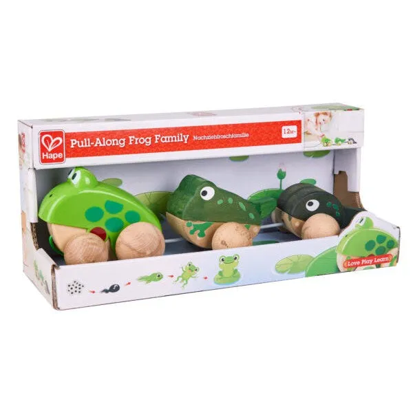 Hape Pull-a-long Frog Family