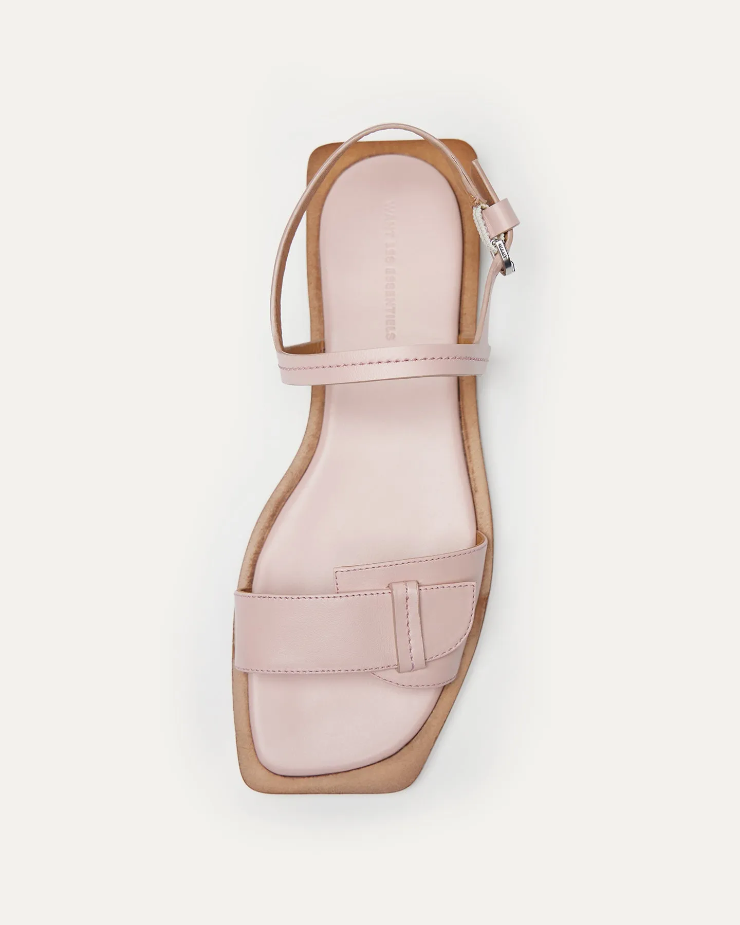 Holton Smooth Leather Flat Sandal