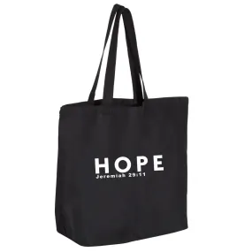 Hope Jeremiah 29:11 Jumbo Tote Canvas Bag