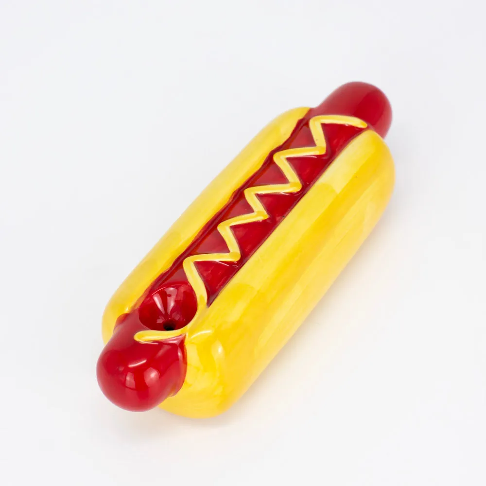 Hotdog Ceramic Dry Pipe