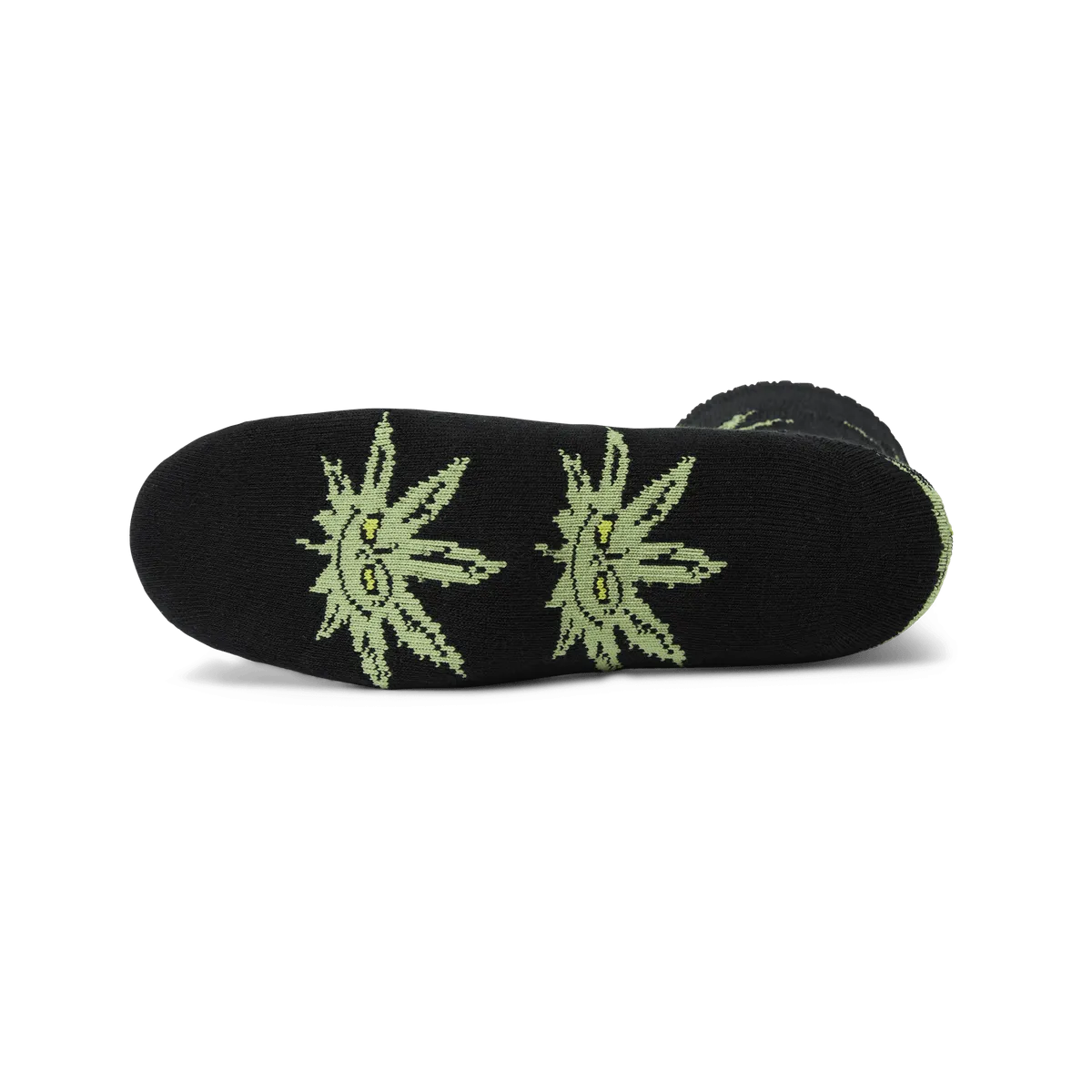 HUF GREENCH BUDDY SOCK-BLACK