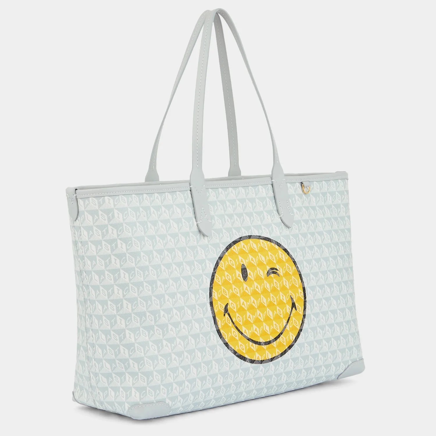 I Am A Plastic Bag Wink Zipped Tote