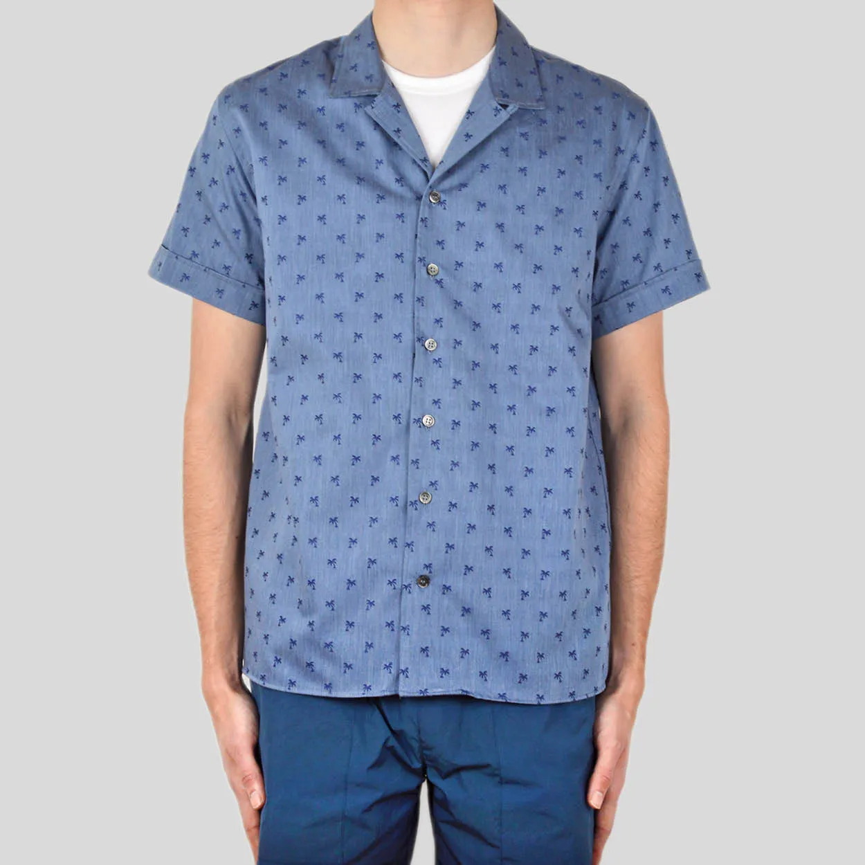 Indigo Palm Havana Shirt