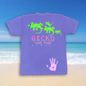 KIDS Gecko Fam Hyper Purple-to-Pink