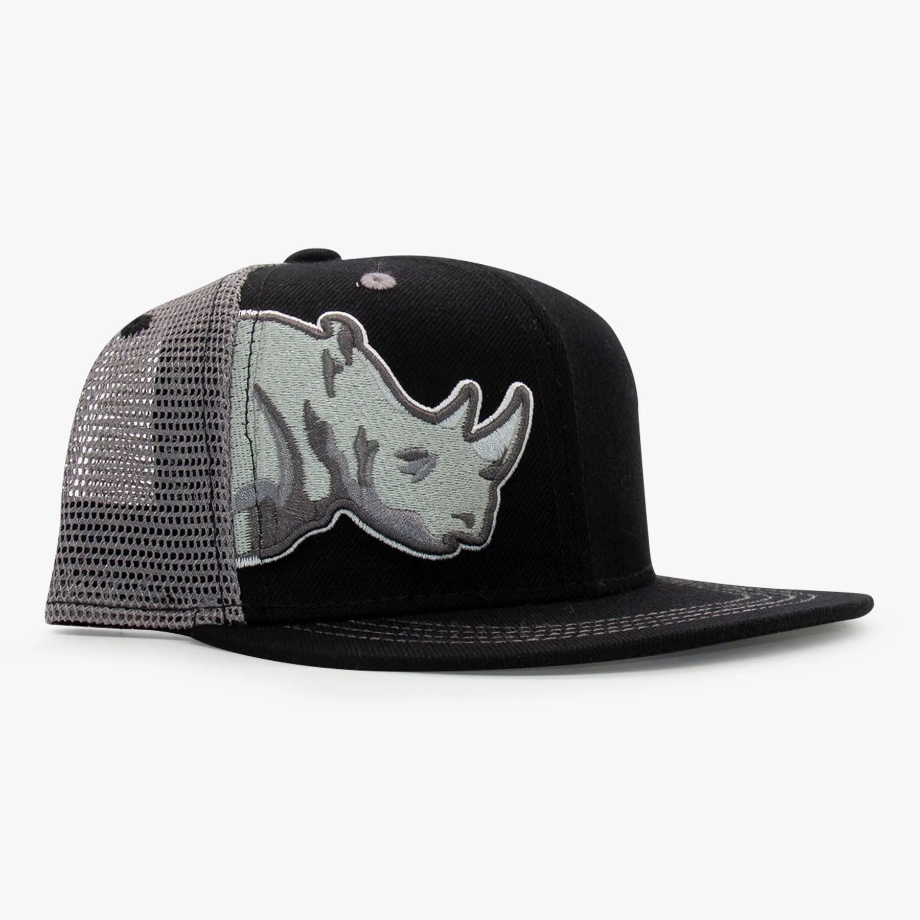 Kids Rhino Flatbill Snapback Hat