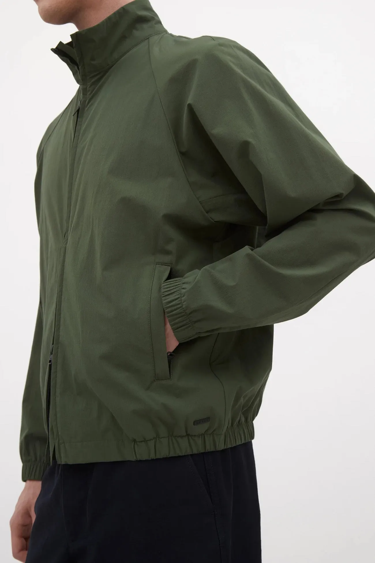 Korso Travel Light Harrington Jacket - Spruce Green