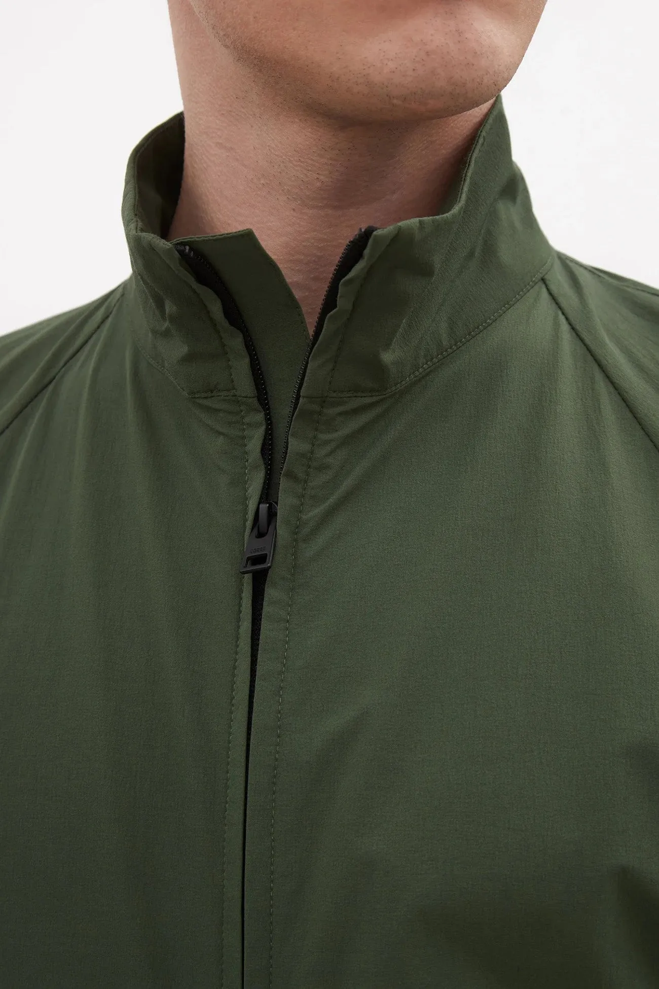 Korso Travel Light Harrington Jacket - Spruce Green