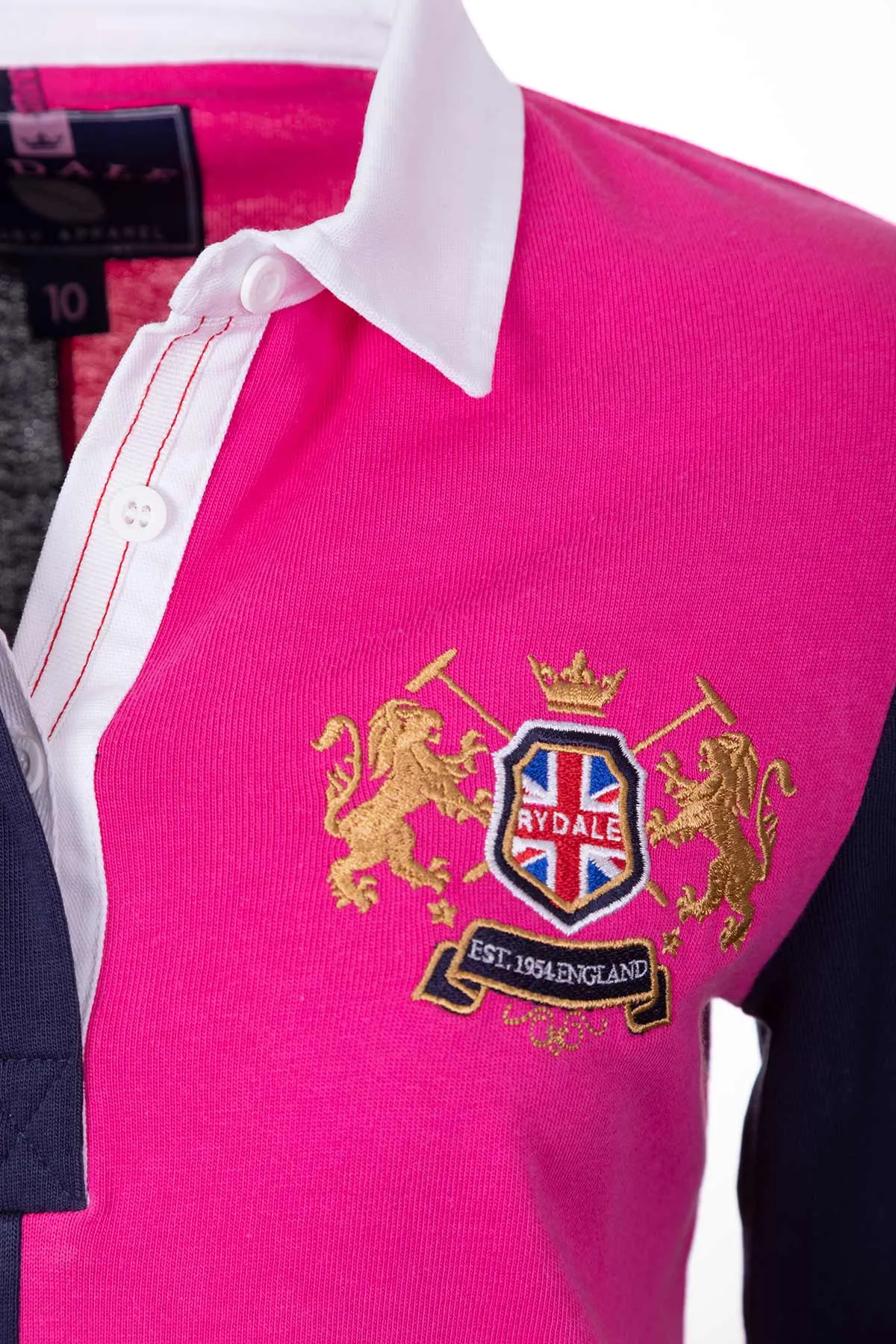 Ladies Cropton Quartered Rugby Shirt