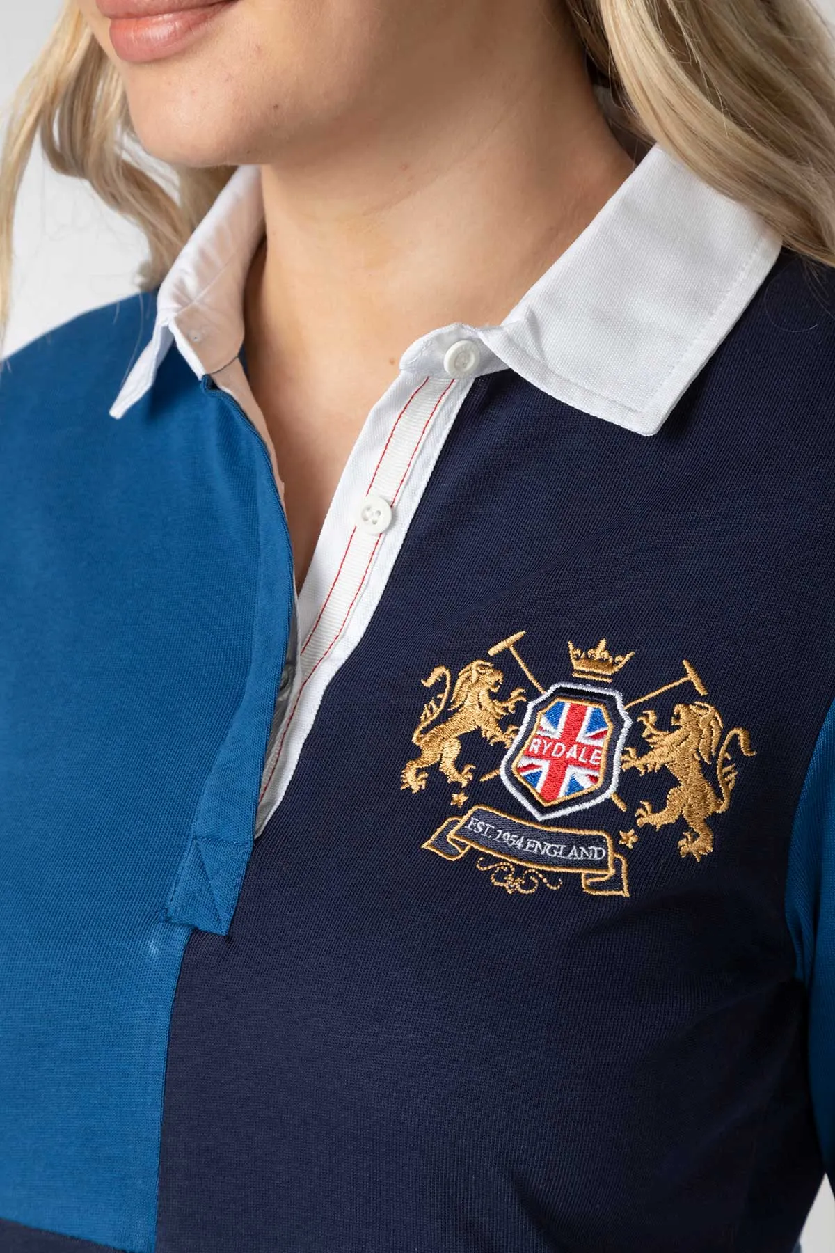 Ladies Cropton Quartered Rugby Shirt