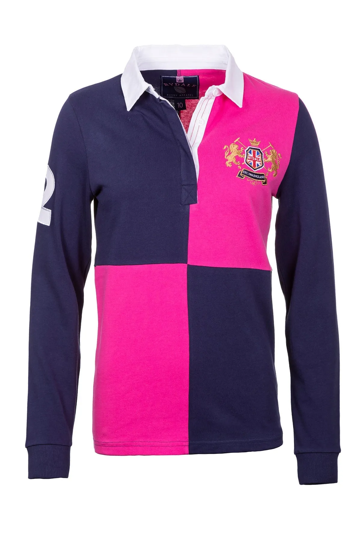 Ladies Cropton Quartered Rugby Shirt