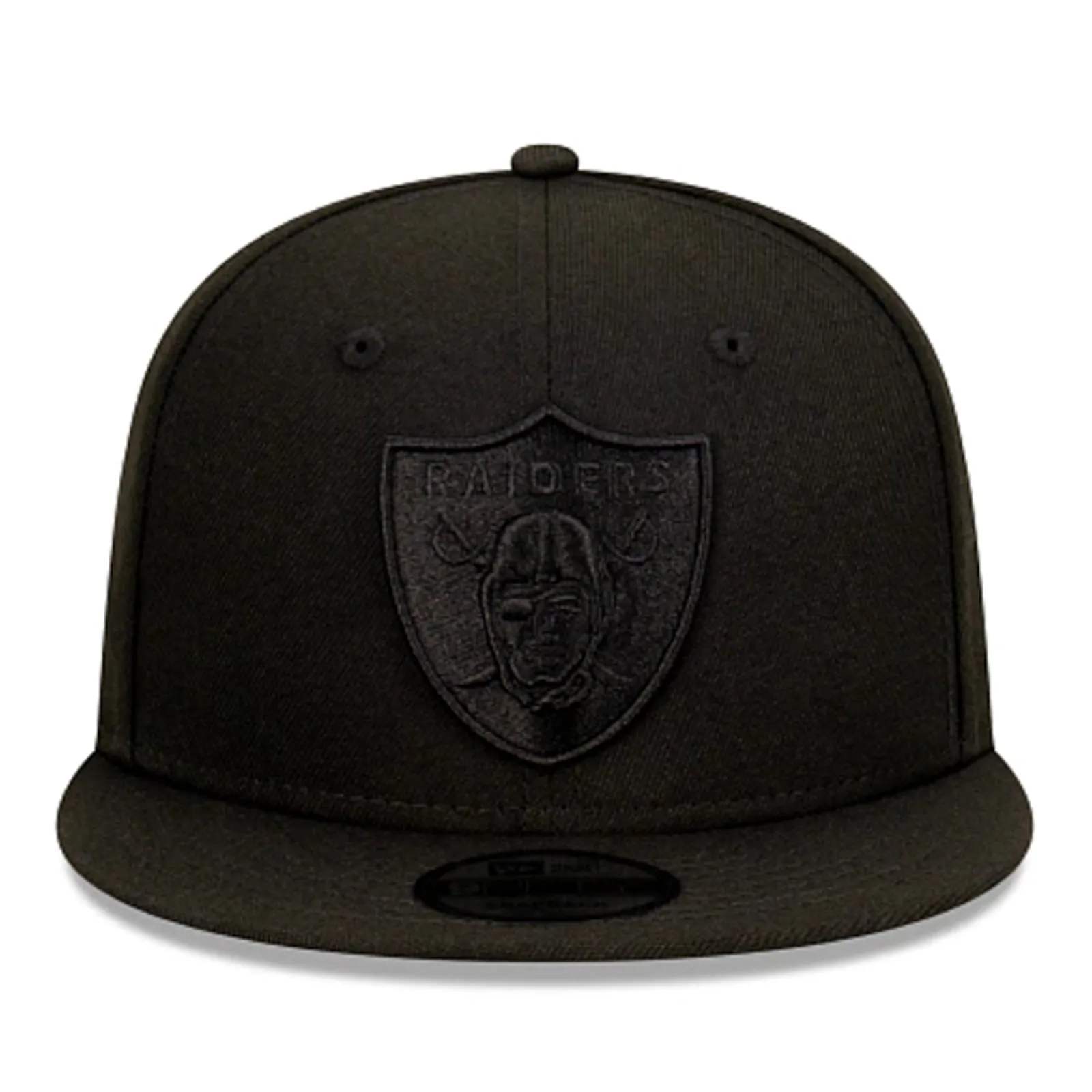 Las Vegas Raiders Black on Black 9FIFTY Cap Snapback NFL by New Era