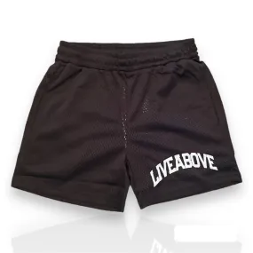 Live Above Mesh Shorts - Black