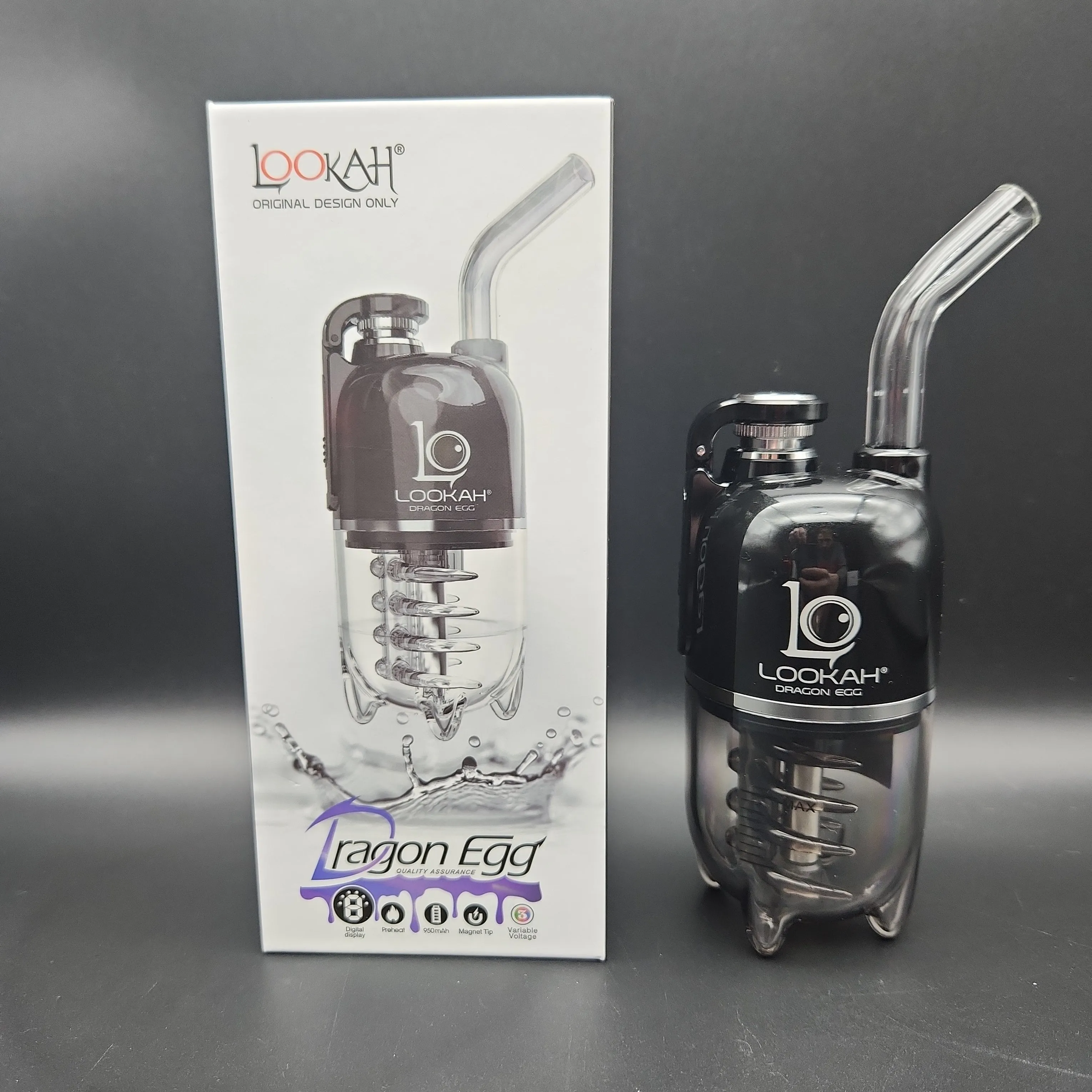 Lookah Dragon Egg eRig Bubbler | 950mAh