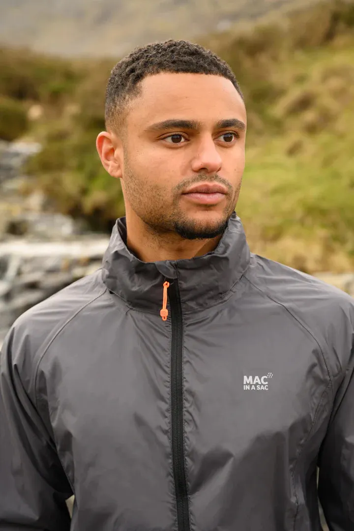 Mac In A Sac Unisex Origin 2 Waterproof Jacket (Charcoal)