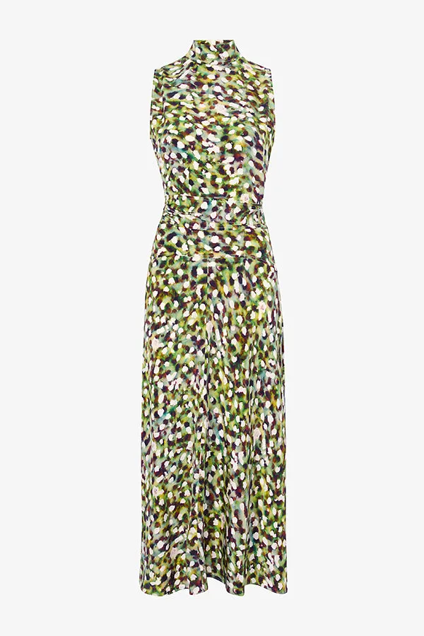 Martina Dress - Washable Silk :: Spotlight Print