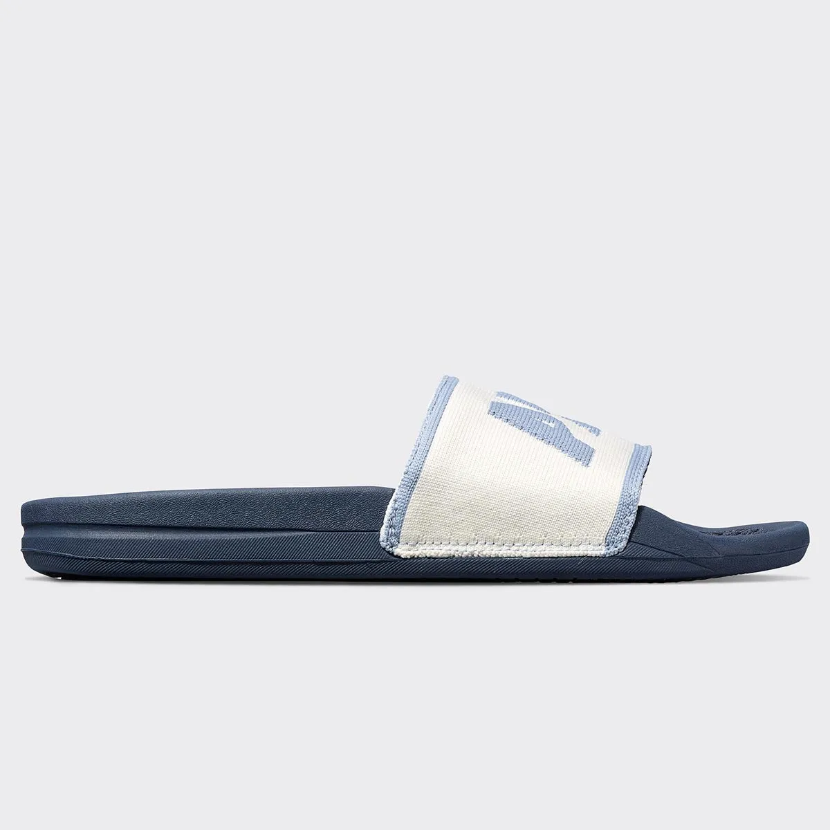 Men's Big Logo TechLoom Slide Midnight / Pristine / Forged Blue