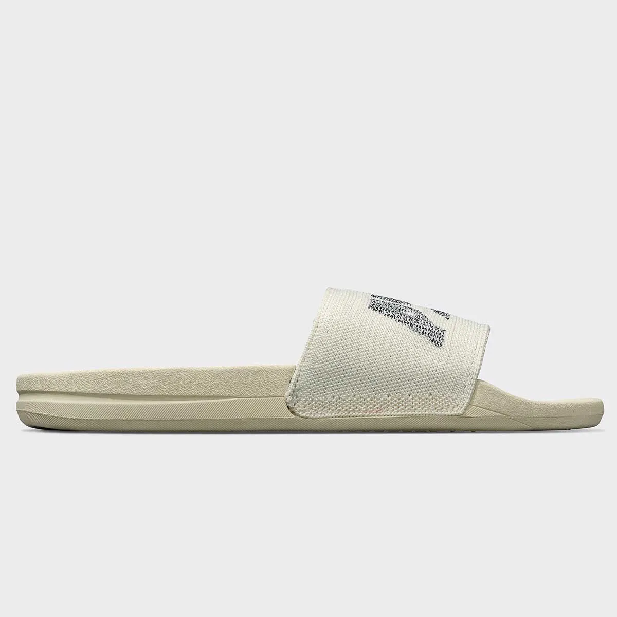 Men's Big Logo TechLoom Slide Pristine / Heather Grey