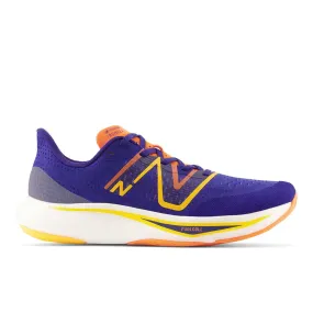 Men's New Balance FuelCell Rebel v3, Victory Blue/Vibrant Apricot, 8 D Medium