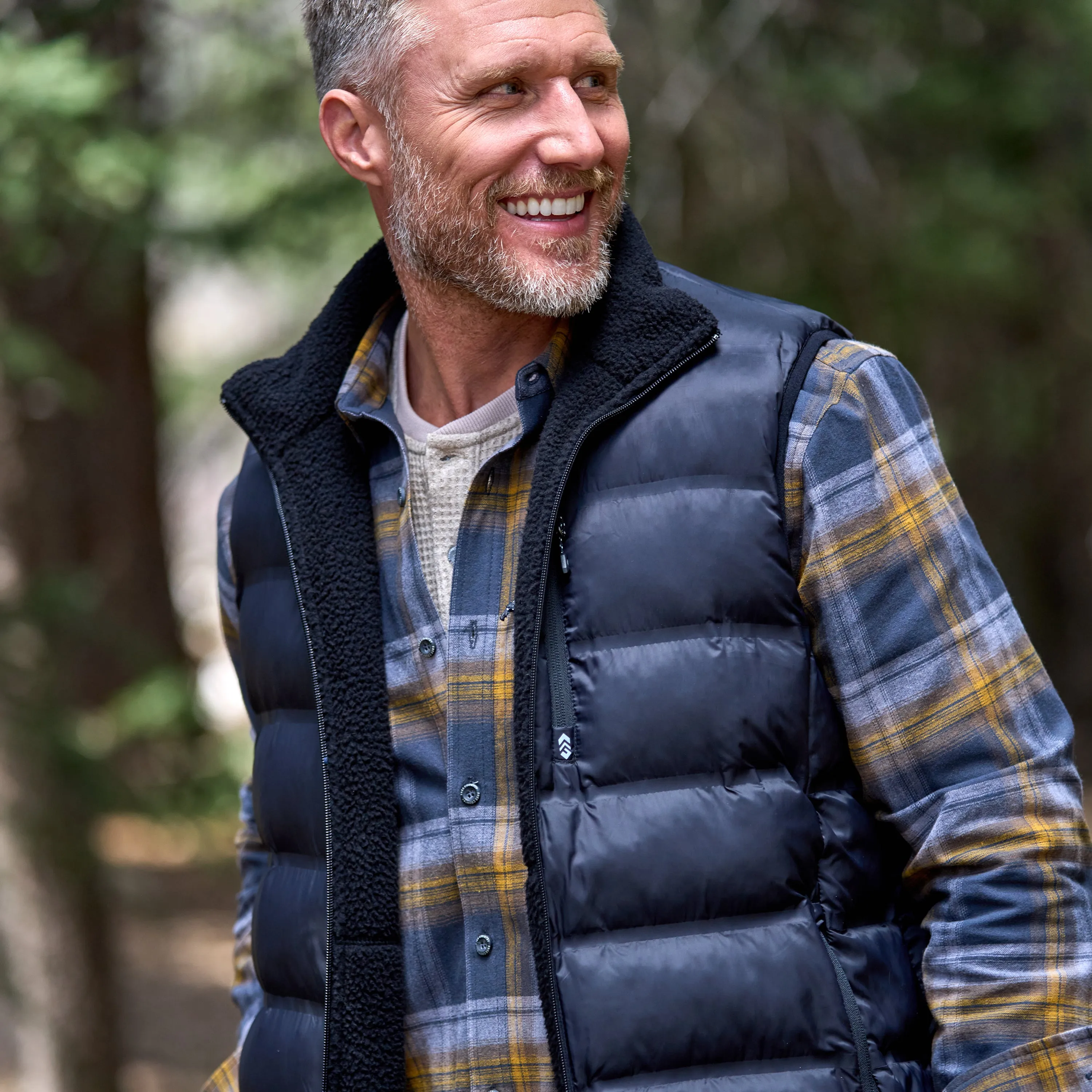 Men's Pine Creek Quilted Reversible Vest