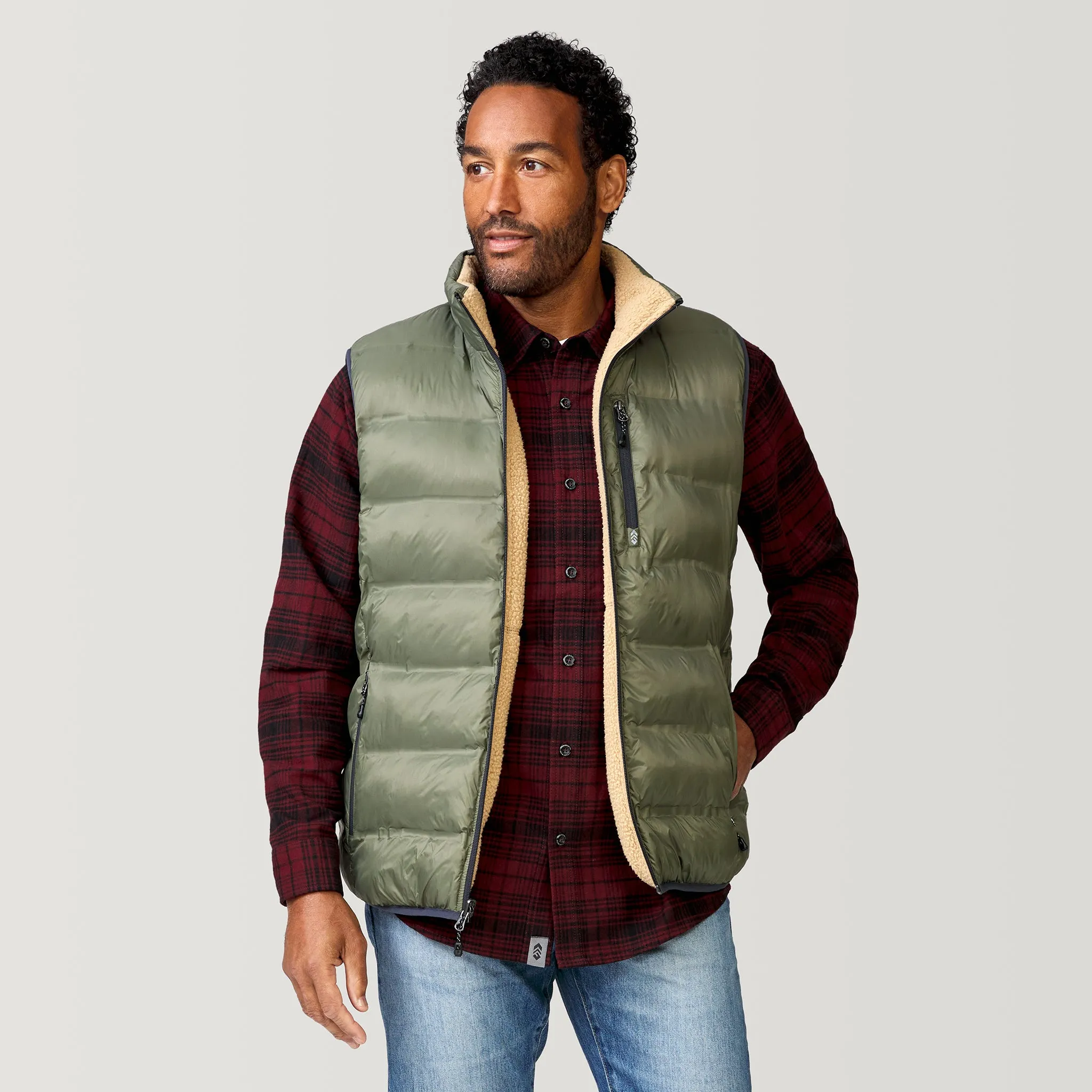 Men's Pine Creek Quilted Reversible Vest