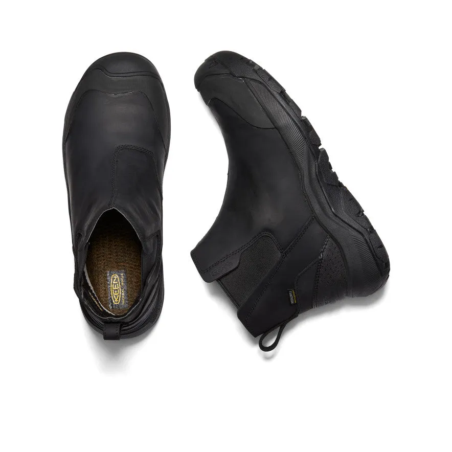 Men's Revel IV Waterproof Chelsea  |  Black/Black