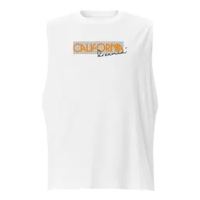 Men's Text And City Theme Graphic Muscle Shirt