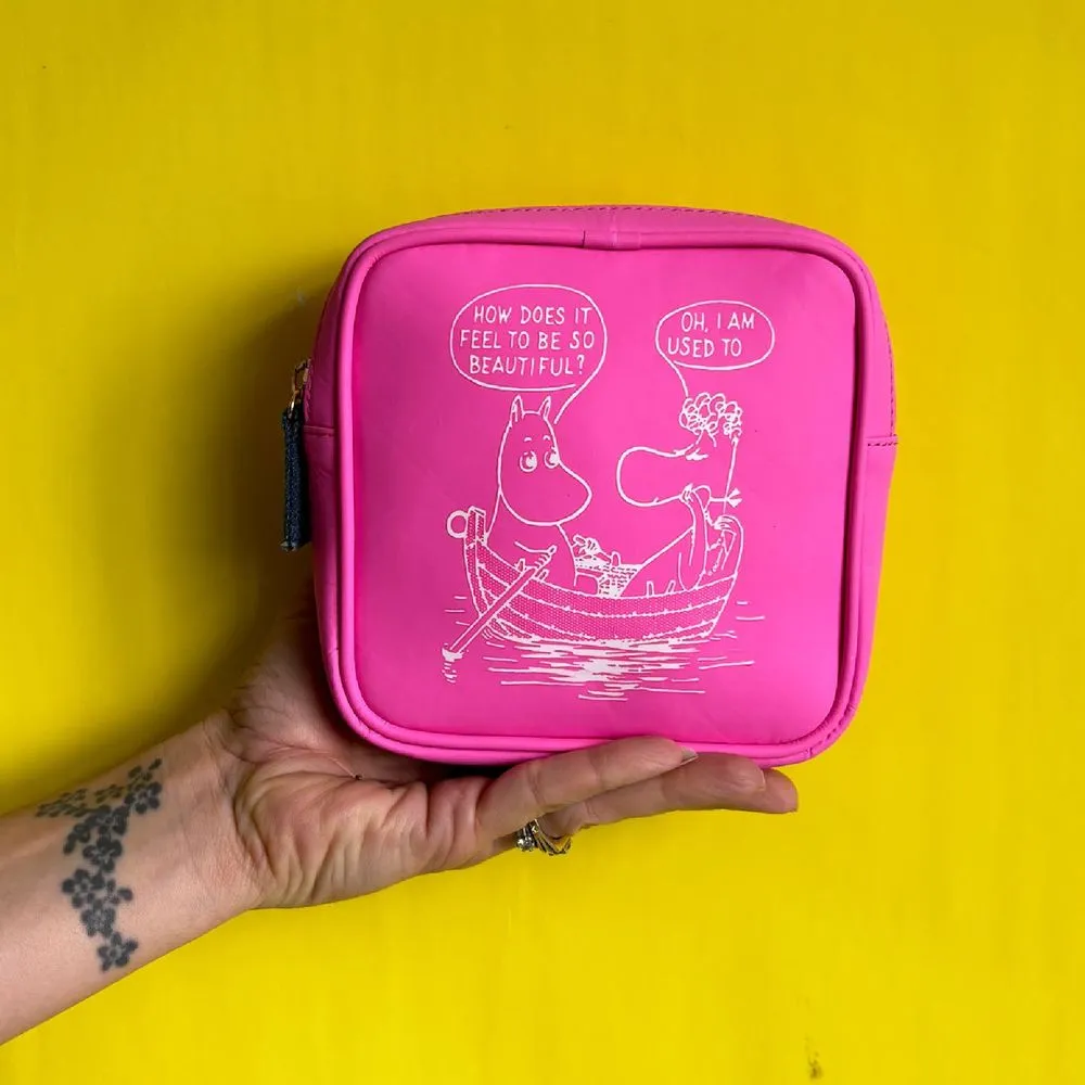 Moomin Makeup Bag Pink - House of Disaster