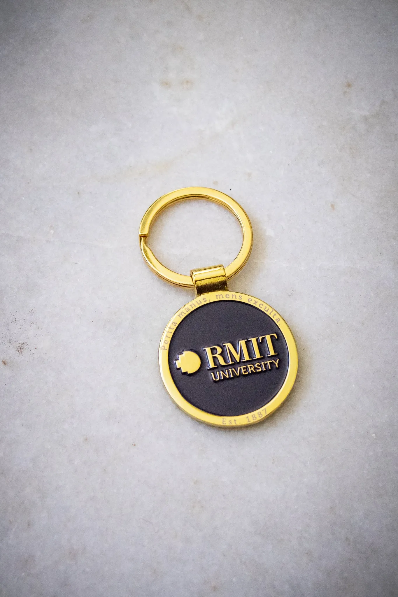 Motto Keyring