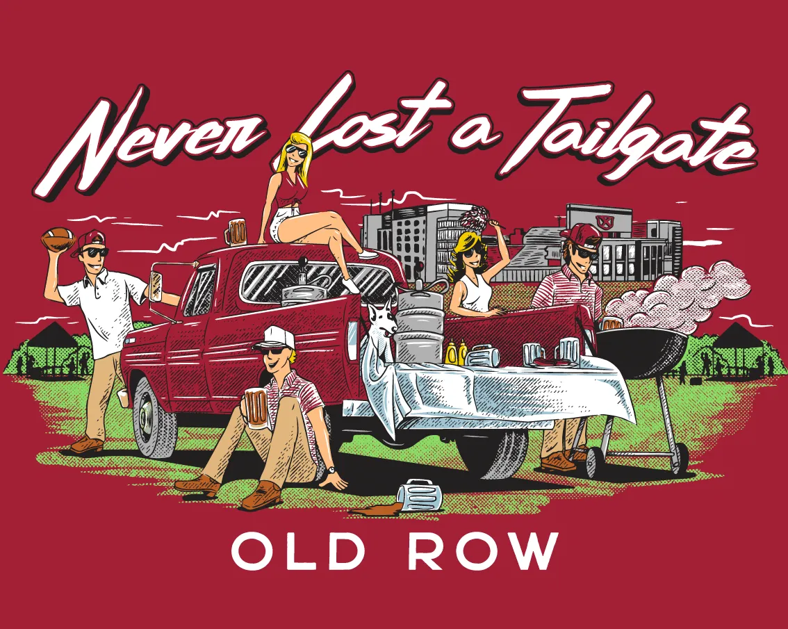 Never Lost A Tailgate Fayetteville Pocket Tee