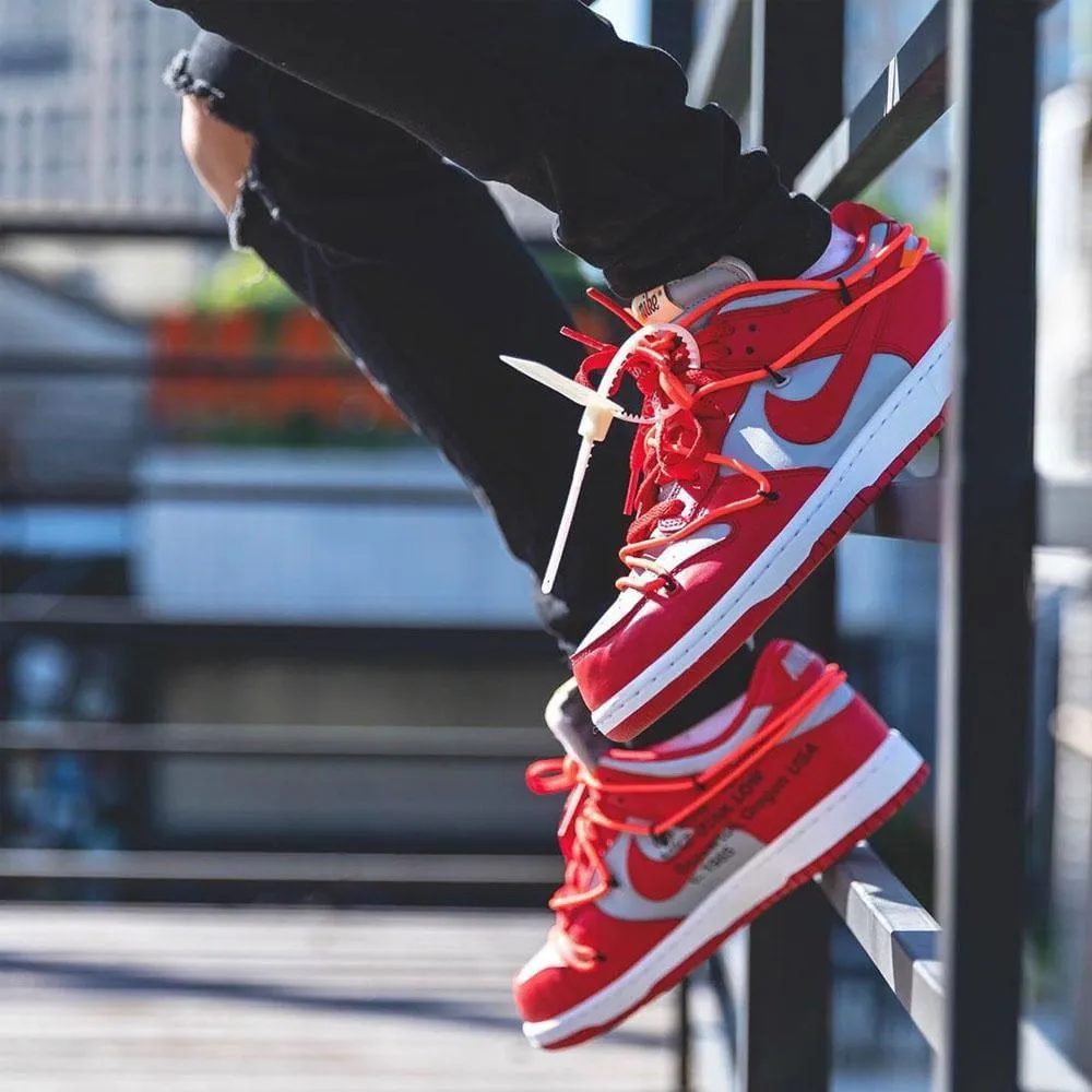 Nike Dunk Low Off-White University Red