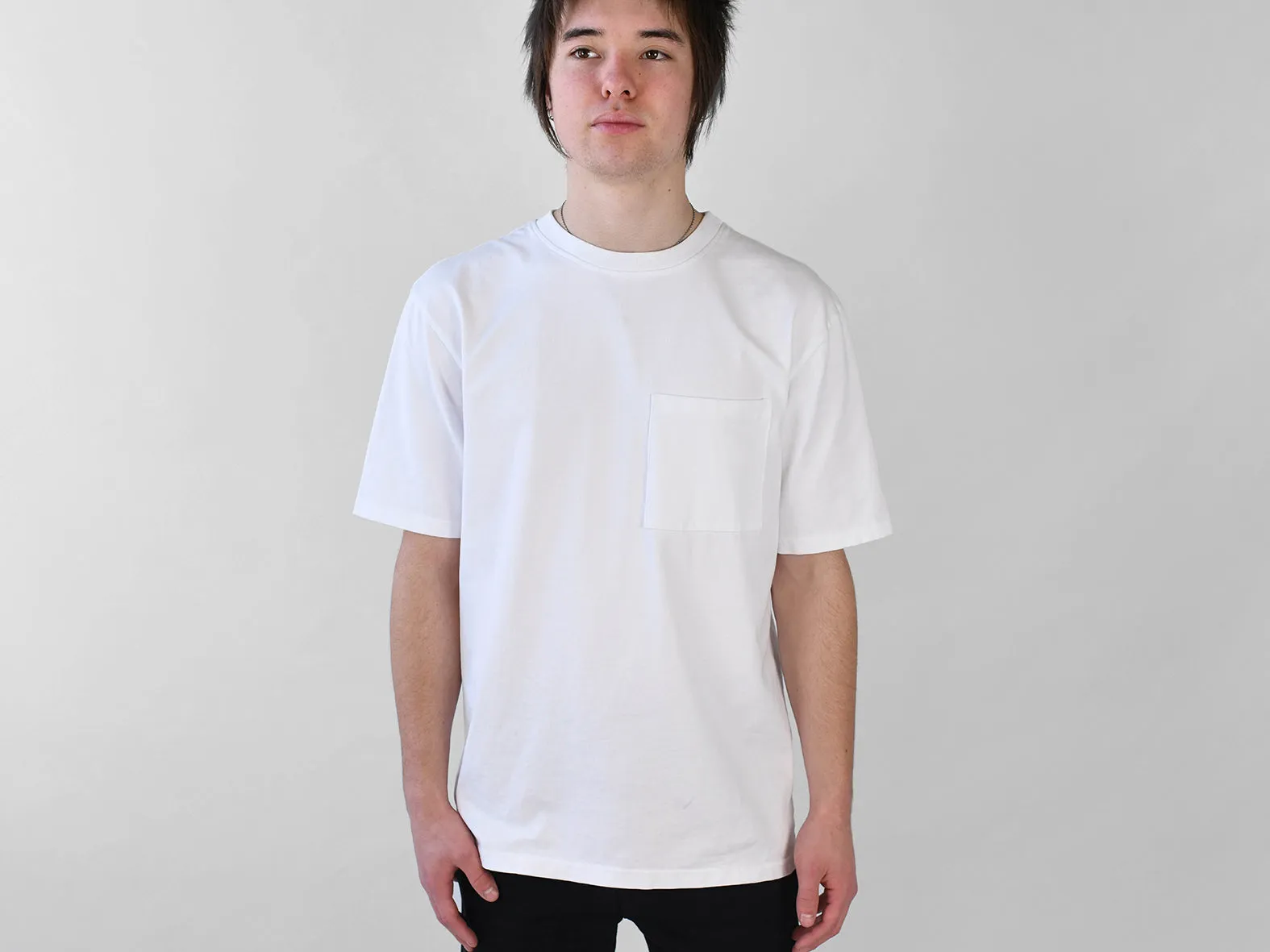 Nº A. HEAVY WEIGHT DESIGNER TEE. WHITE