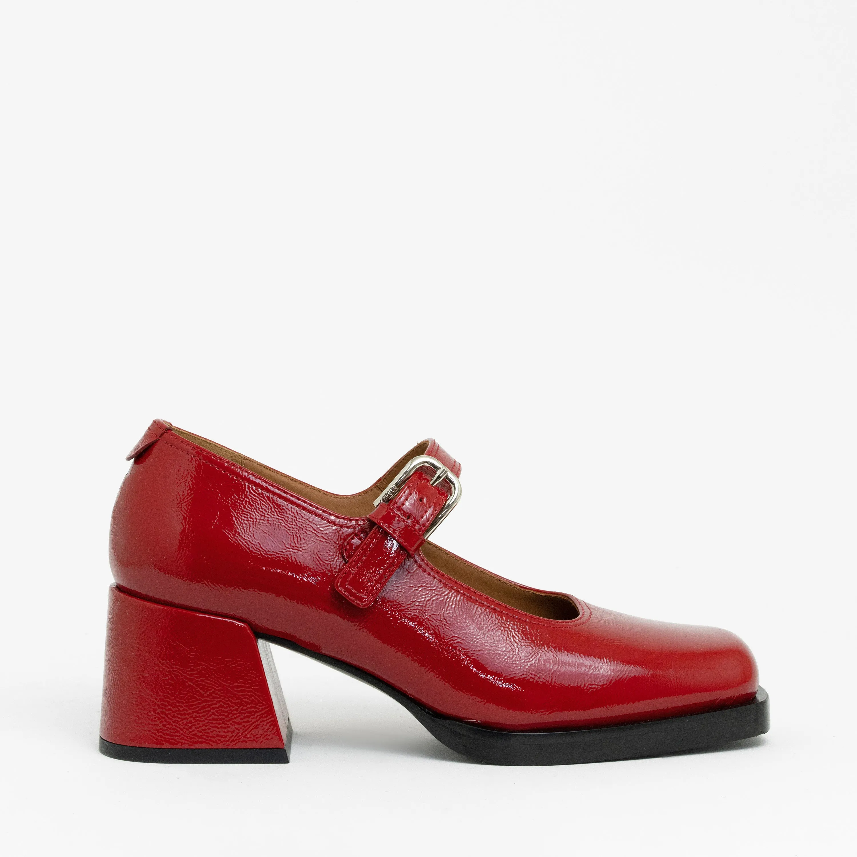 Olivia Maryjane Red Patent