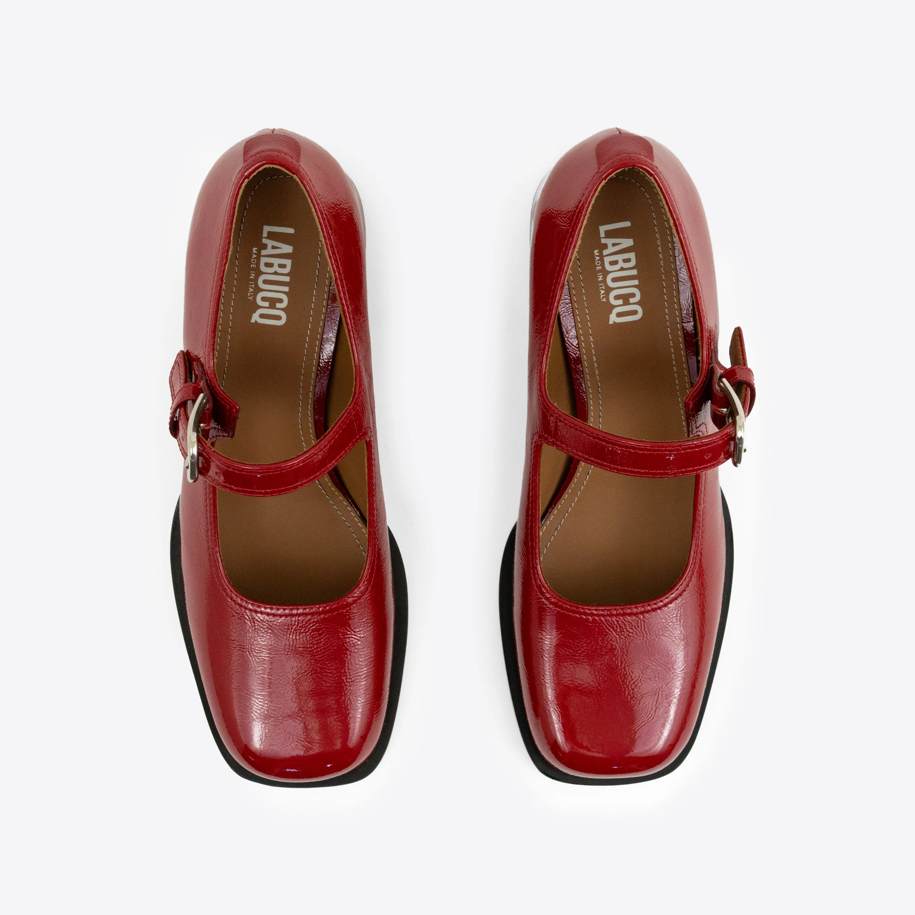 Olivia Maryjane Red Patent