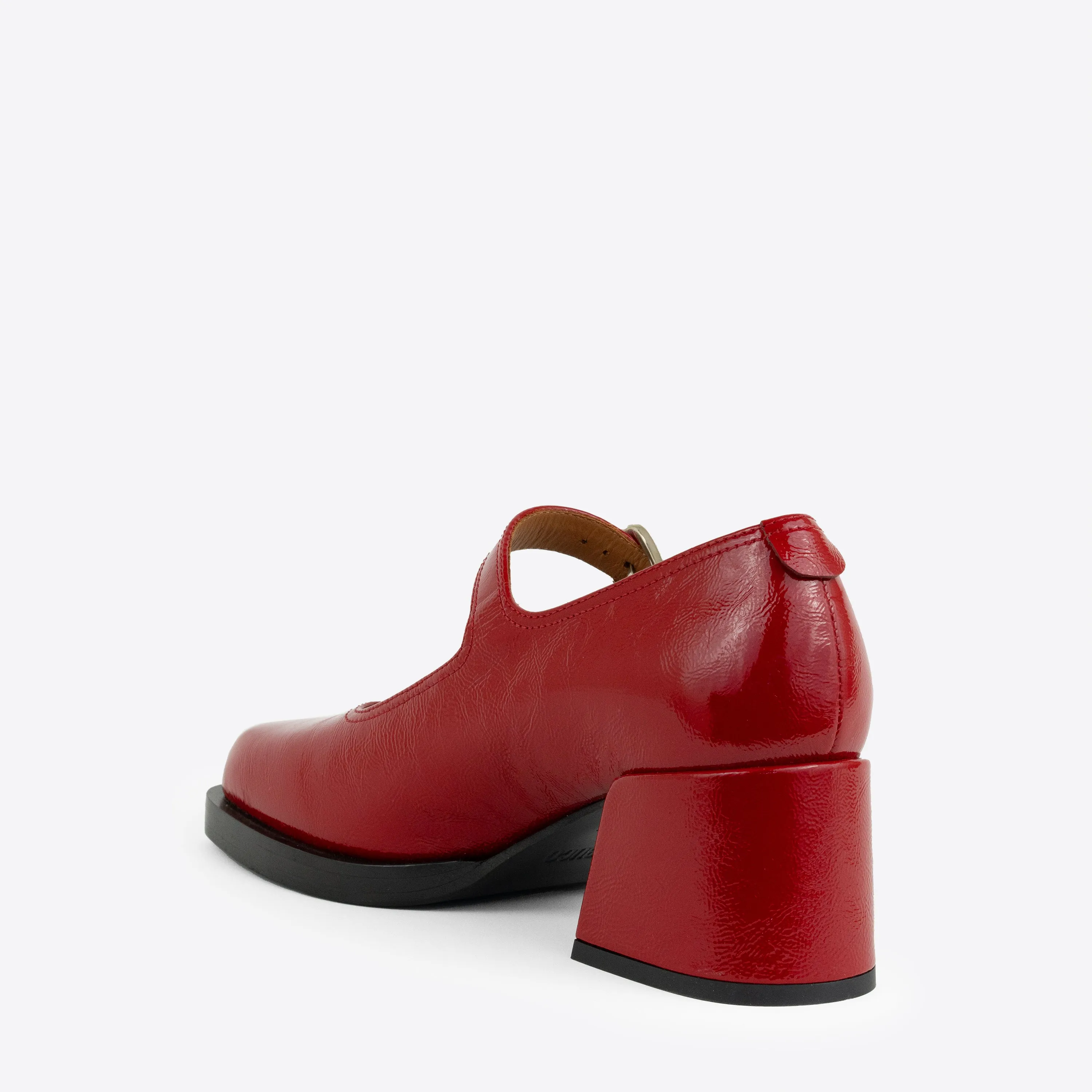 Olivia Maryjane Red Patent