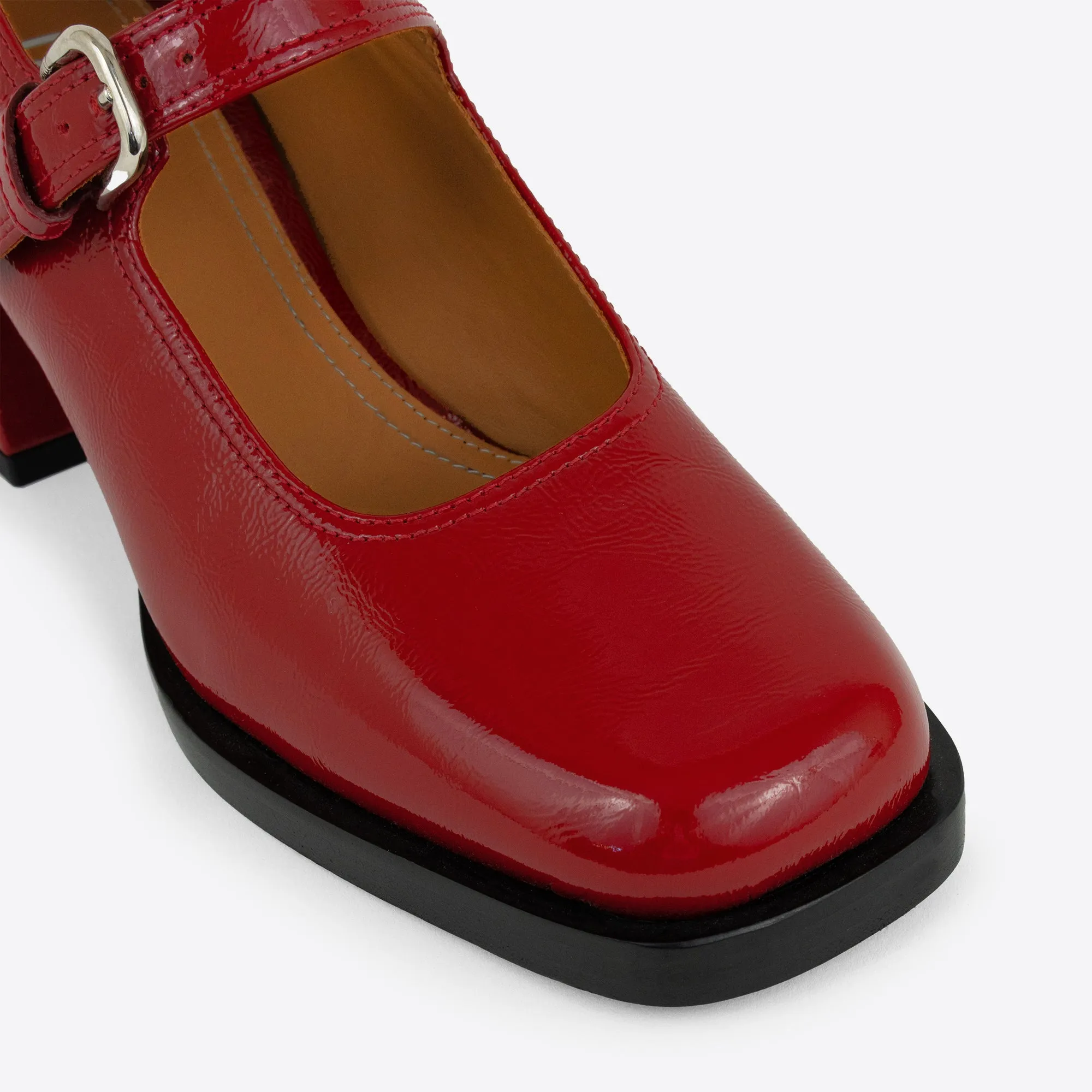 Olivia Maryjane Red Patent