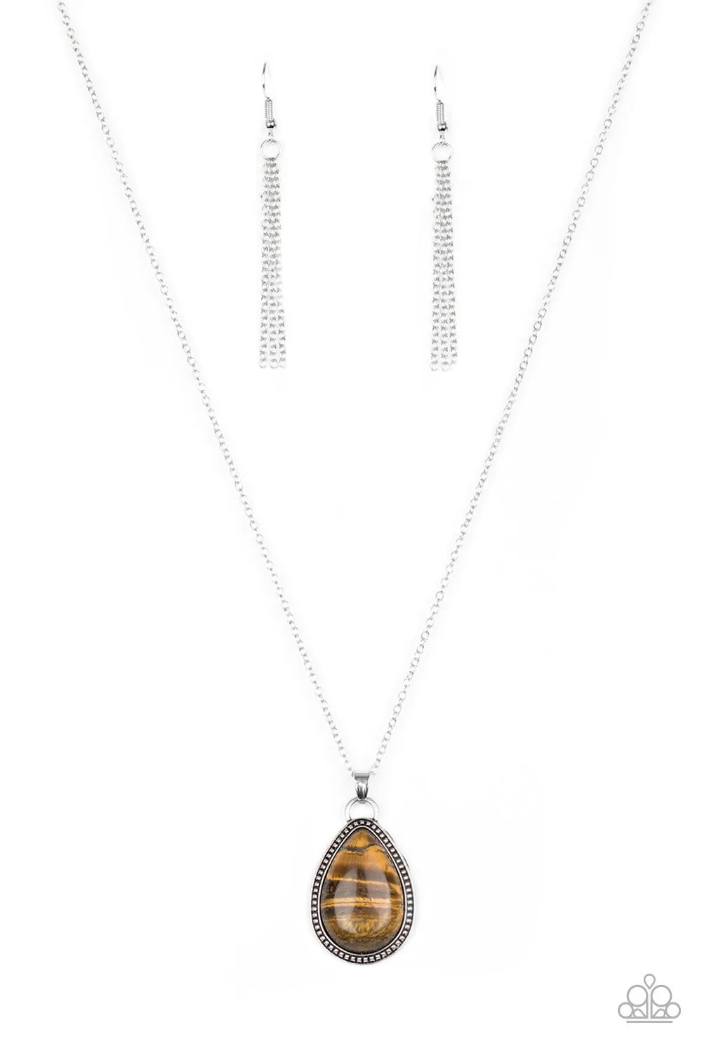 On The Home FRONTIER Brown-Necklace