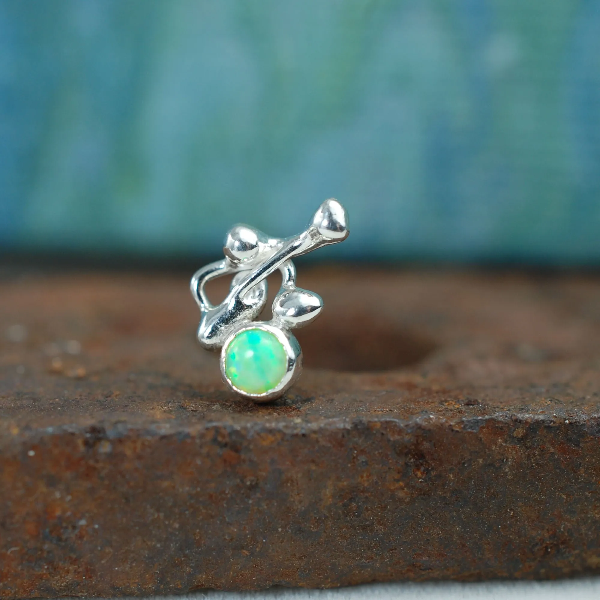 Opal Dance Nose Stud - One of a Kind