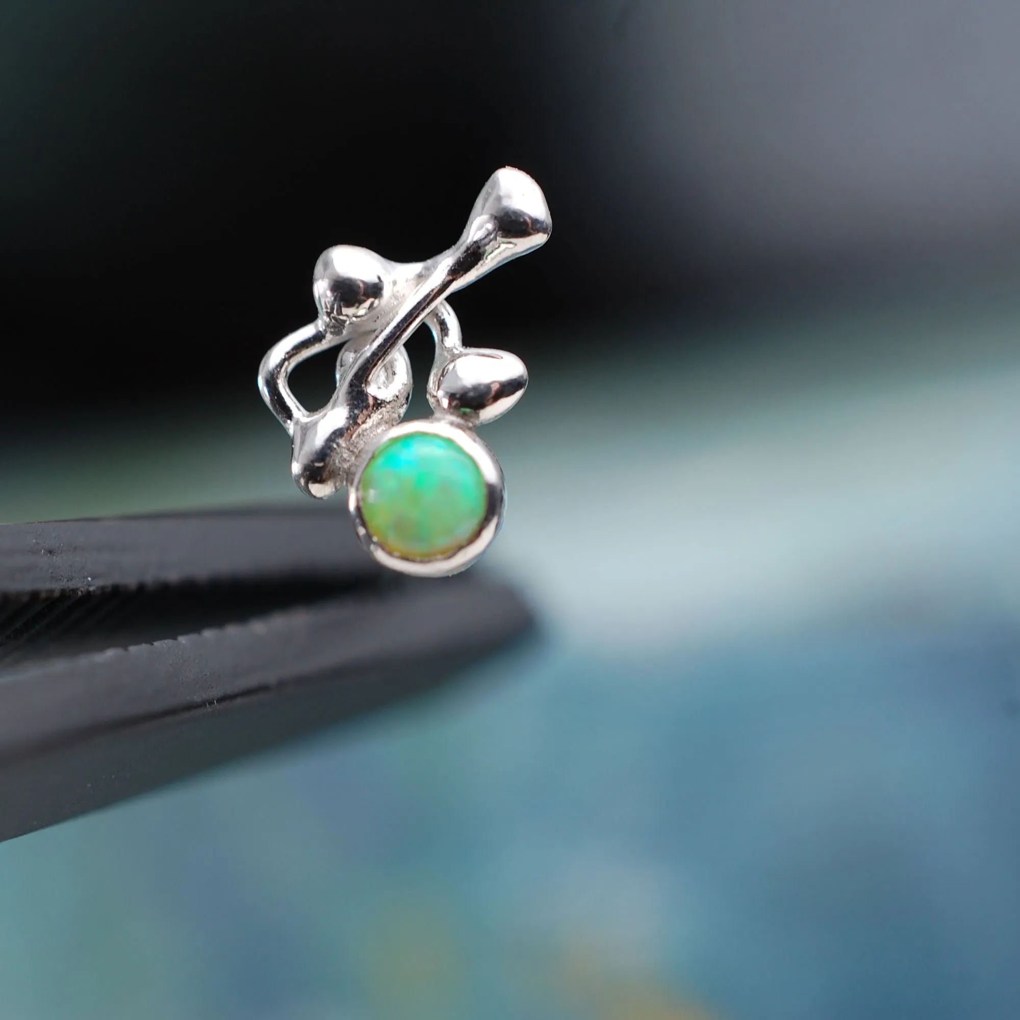 Opal Dance Nose Stud - One of a Kind