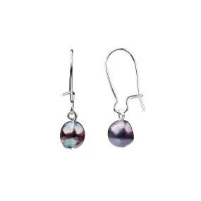 Pearl Earrings-Kidney Wire Small | Peacock