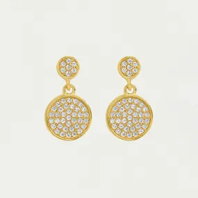 Petit Pavé Droplet Earrings