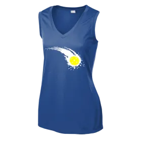 Pickleball Impact | Women’s Sleeveless Shirt | 100% Polyester