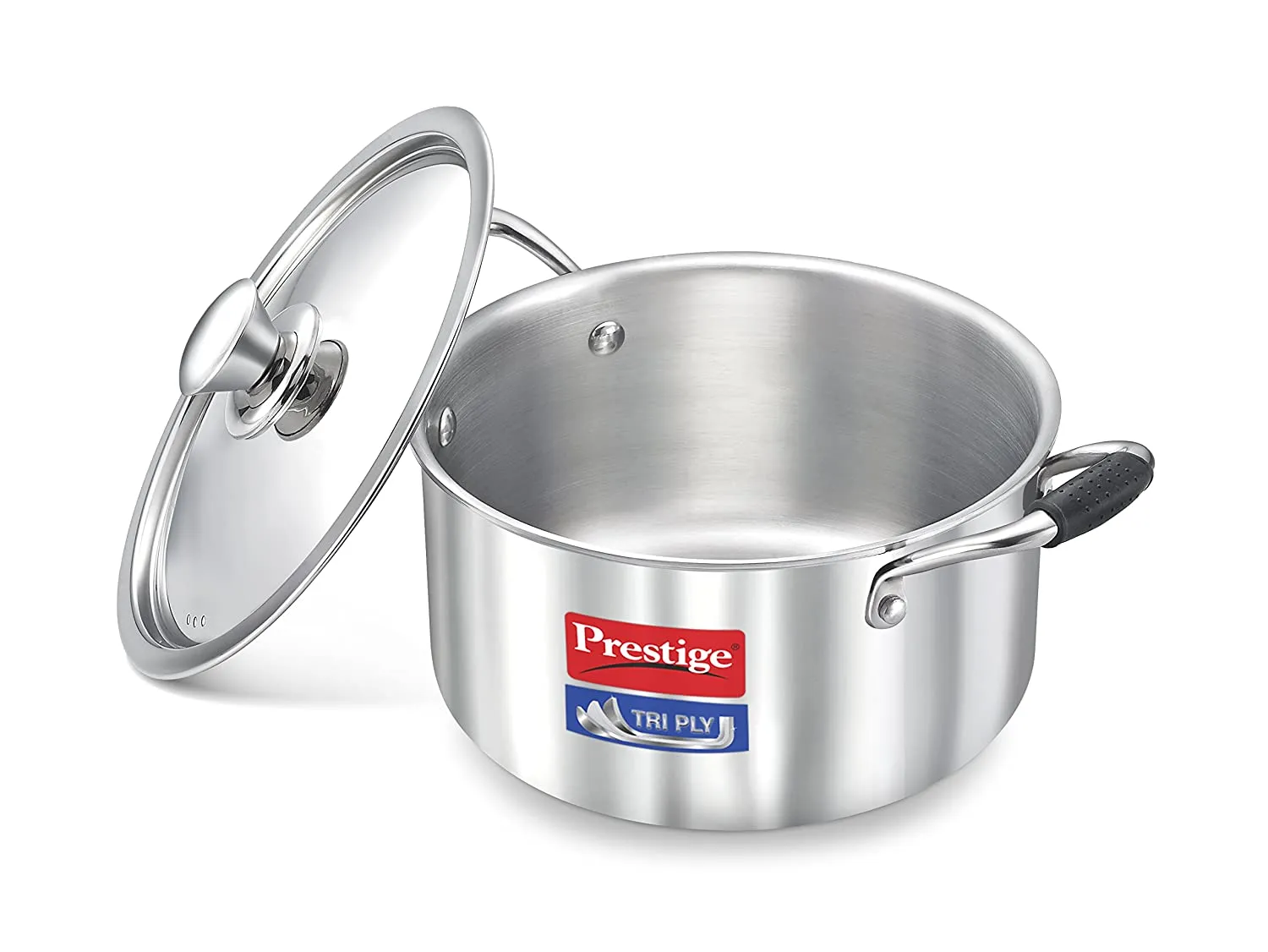 Prestige Triply Stainless Steel Casserole with Lid