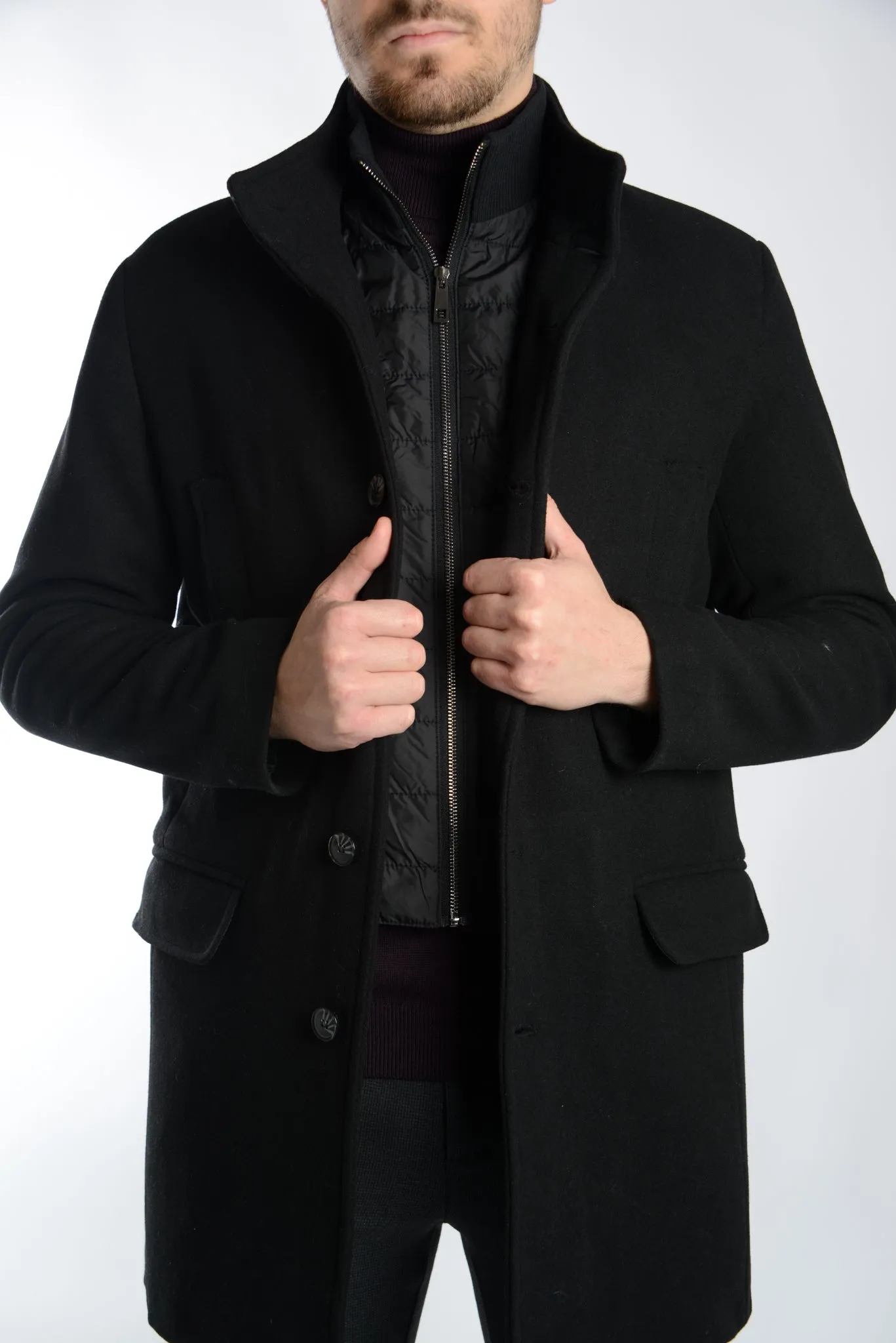 Preston Funnel Neck Coat