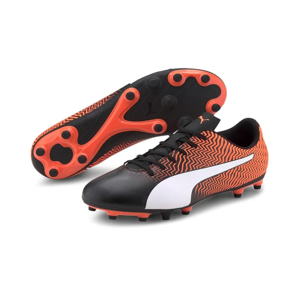 Puma Rapido II FG 106060 03 shocking orange black white