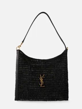 Raffia Crochet Shoulder Bag