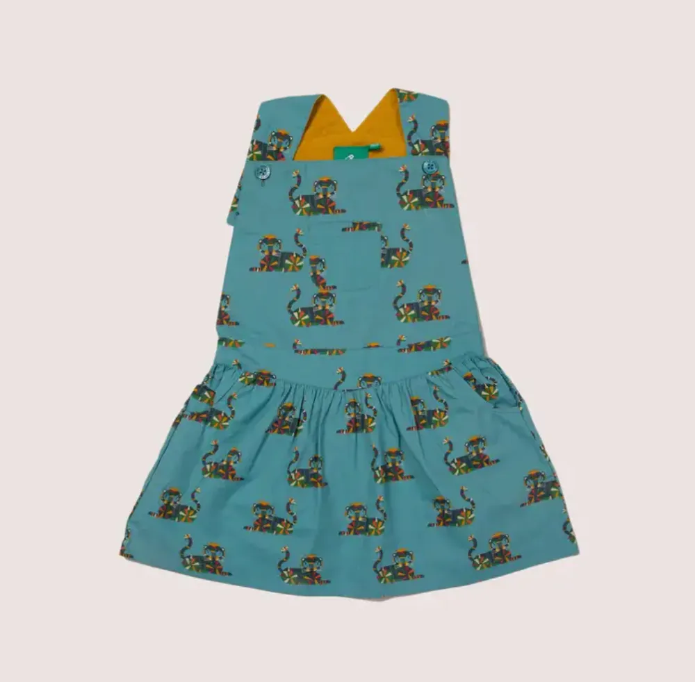 Rainbow Tigers Pinafore Dress