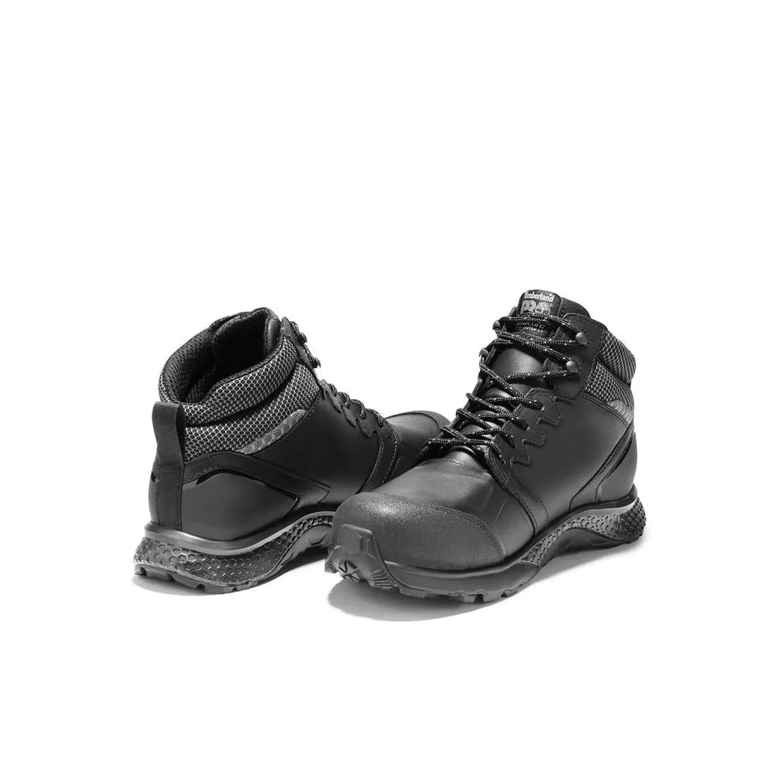 Reaxion Composite-Toe Waterproof Work Boot Black