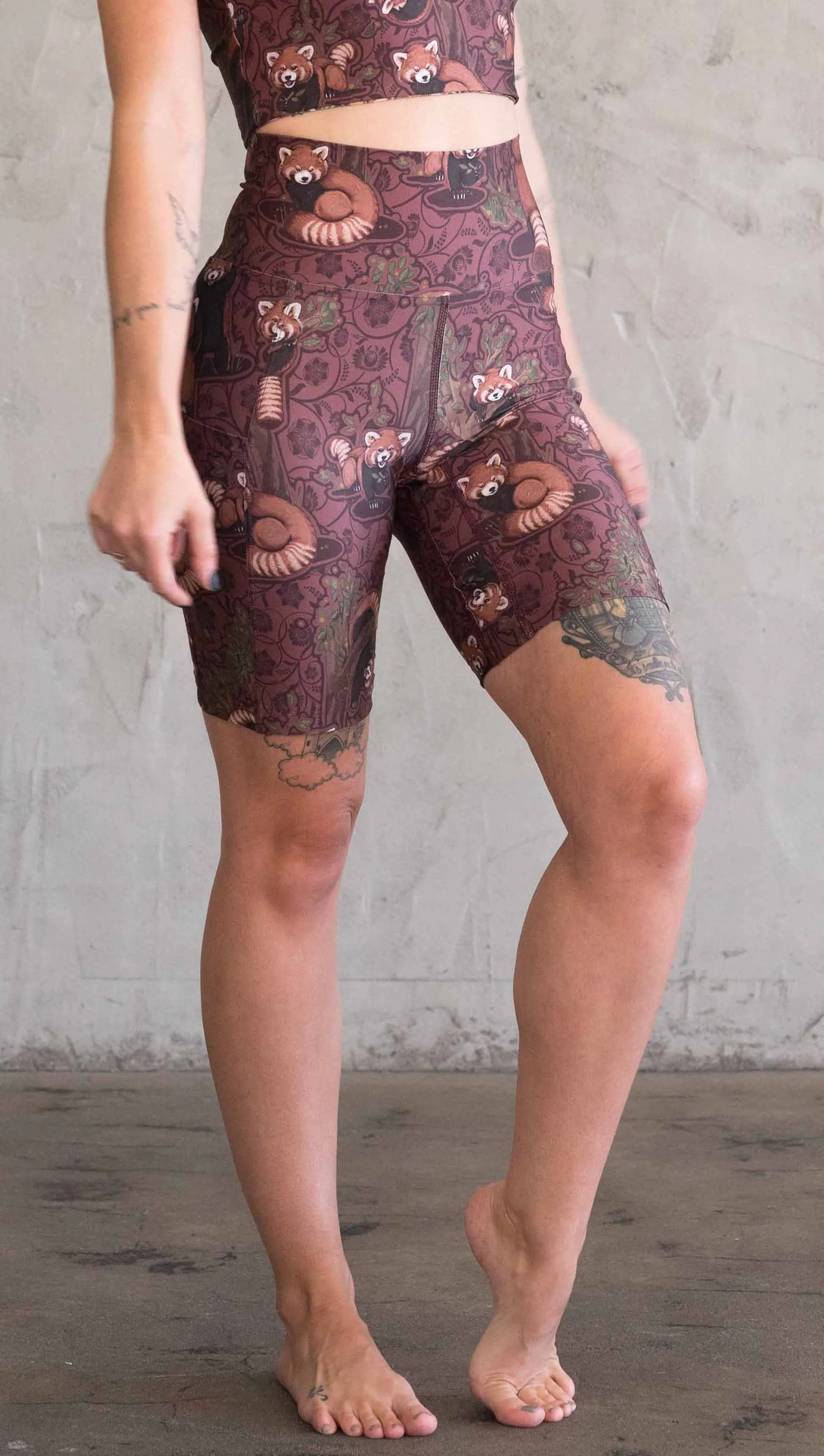 Red Panda - Featherlight Bicycle Shorts