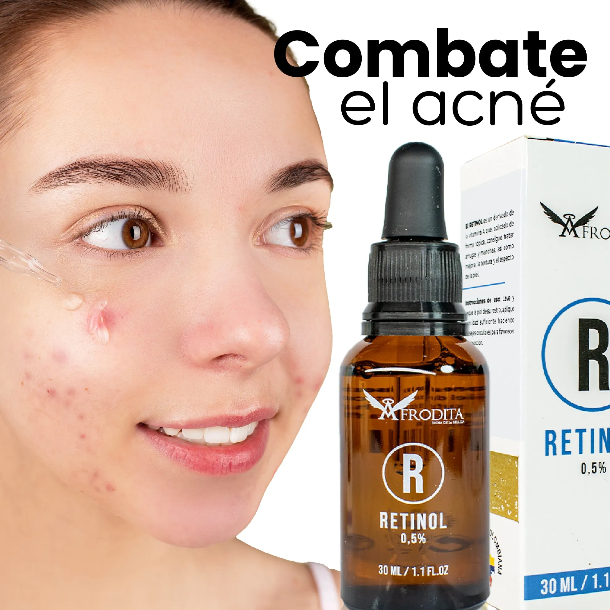 Retinol 0.5% (Vitamina A) | Tratamiento Anti-Edad - Afrodita