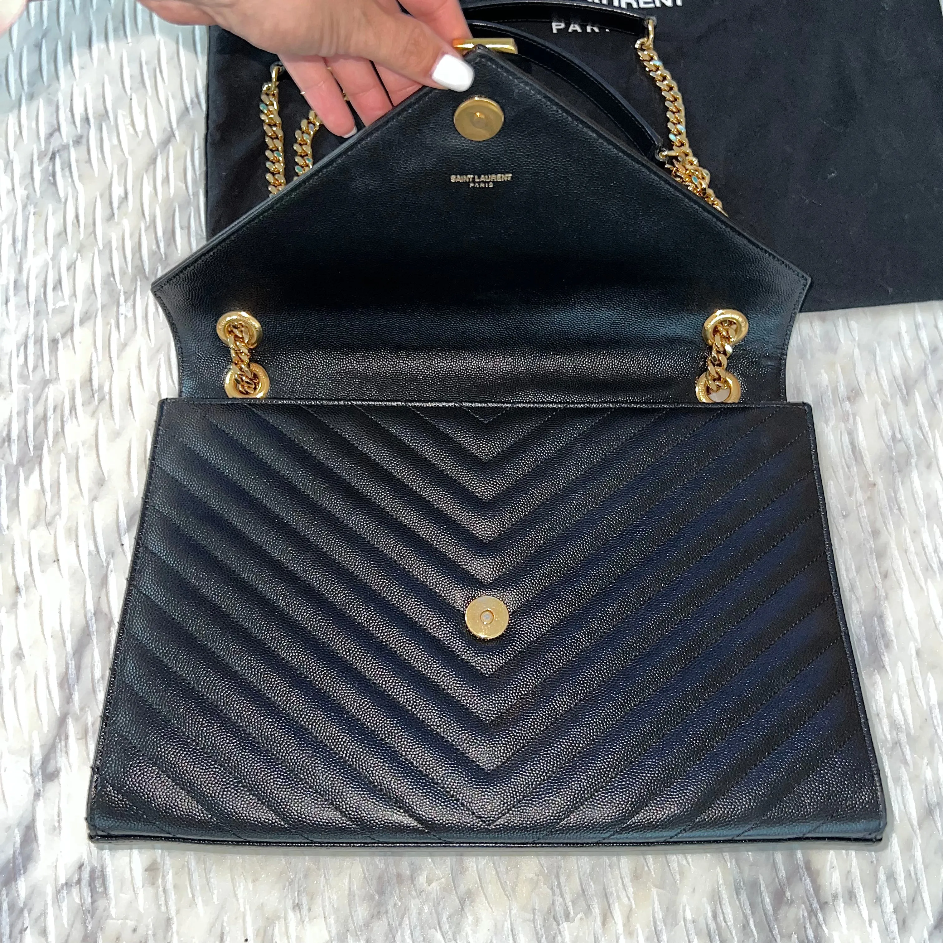 Saint Laurent Envelope Bag